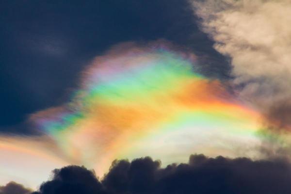 What Are Photometeors? - Cloud iridescence