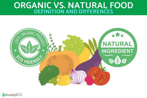 Difference Between Organic and Natural Food