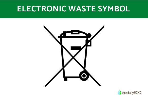 What Do the 7 Recycling Symbols Mean? - Electronic waste symbol