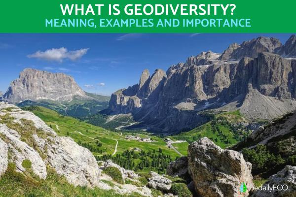Geodiversity Meaning, Examples and Importance