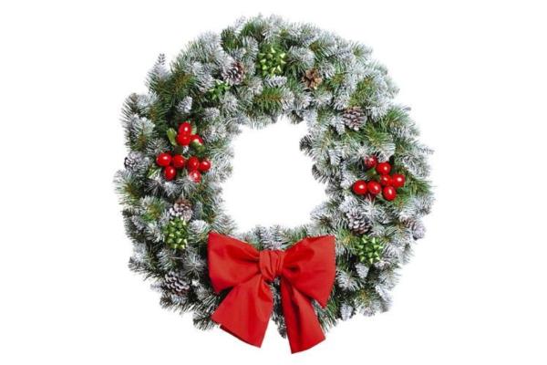 How to Make Christmas Decorations Using Pine Cones - How to create a pinecone Christmas wreath