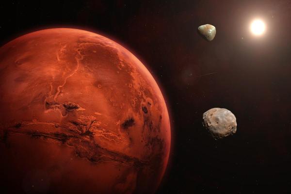 10 Fascinating Facts About Mars - It has two small satellites