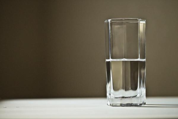 How to Make a Homemade Water Filter for Drinking Water - Layering the materials for homemade water filter