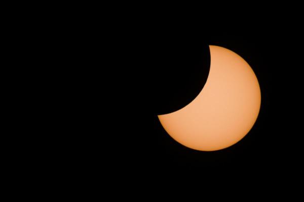 Types of Eclipse - Solar and Lunar Eclipses - Partial solar eclipse