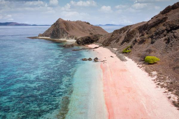 Most Beautiful Pink Sand Beaches in the World - Pink beaches of Komodo (Indonesia)