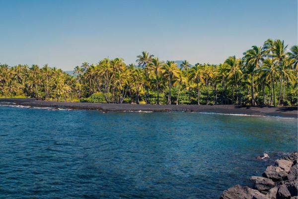 Top Black Sand Beaches Around the World - Punaluu, Hawaii