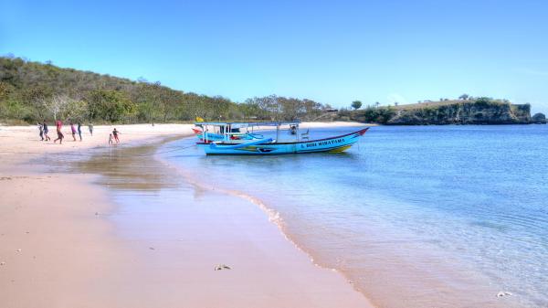 Most Beautiful Pink Sand Beaches in the World - Tangsi (Indonesia)