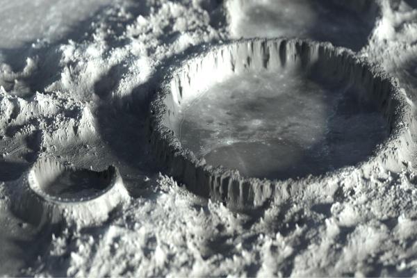 12 Mind-Blowing Moon Facts - The Moon's surface has over 1,600 recorded craters