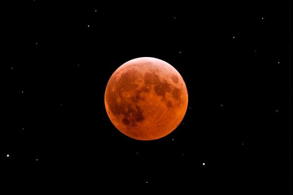 Types of Eclipse - Solar and Lunar Eclipses - Total lunar eclipse