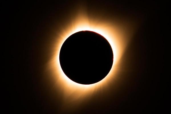 Types of Eclipse - Solar and Lunar Eclipses - Total solar eclipse
