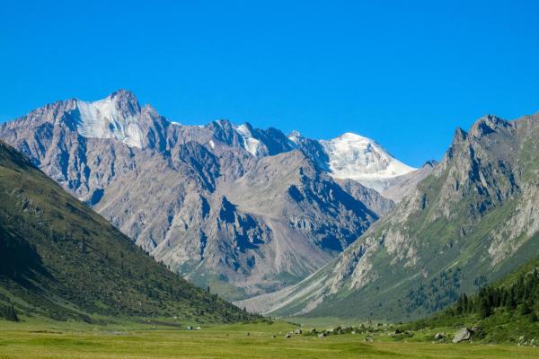 Parts of a Mountain - Mountain Topography Terms - Valley