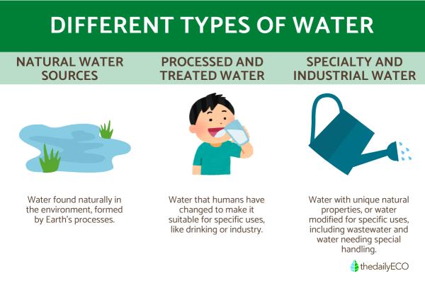 What Are the Types of Water?
